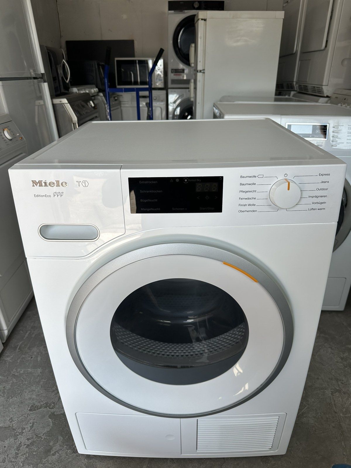 Сушилня +гаранция. MIELE T1, ТЕРМОПОМПА Клас А 9кг.  Доставка за София