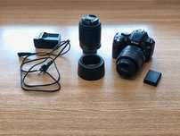 Nikon D5100 + 2 obiective (18-55mm & 55-200mm) – Stare foarte bună