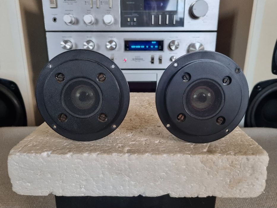 Set Tweetere Philips AD 0160/T8. 7 ohms, 20 watts, 9,4 cm. Impecabile.