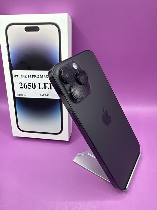 Iphone 14 Pro Max 128gb baterie 84•Matei Amanet Crangasi•35265