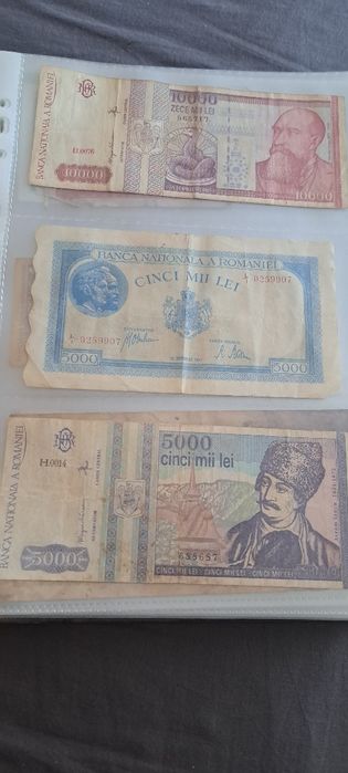 Bancnote vechii diferite Tari