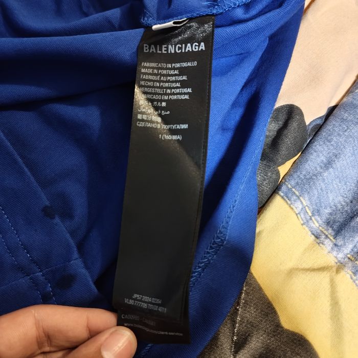 Balenciaga football тениска