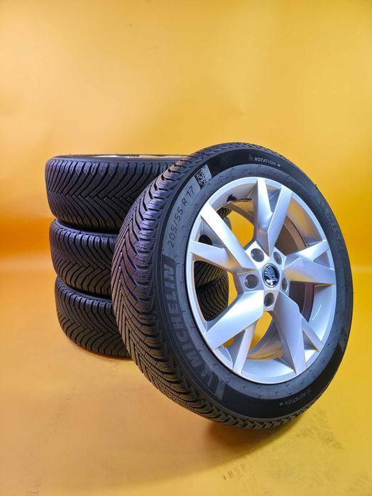 ROTI Jante IARNA 205/55/17 Michelin 5x112 OEM Skoda Octavia 4 2024