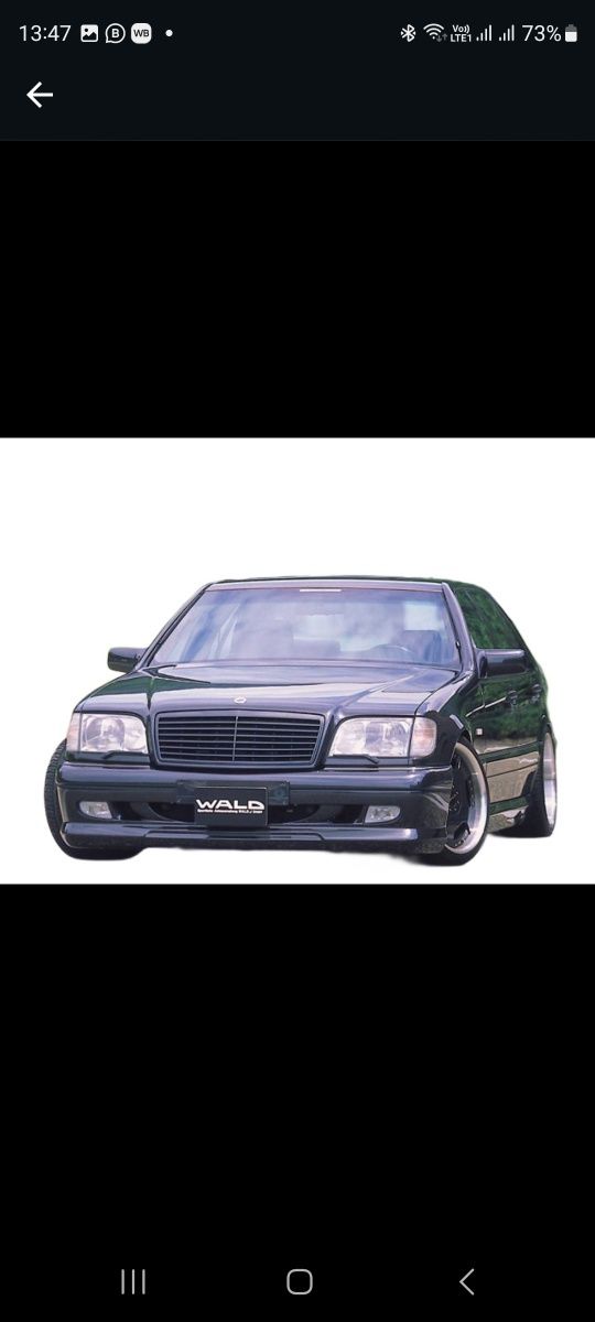 Бамперa и обвесы на бмв e38 шницер а также на Мерседес W140