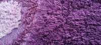 Ковер травка фиолетового цвета