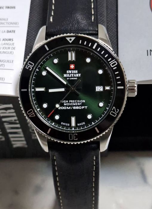 Ceas Swiss Military by Chrono – Model SM34088.06, nou, acte, garanție.