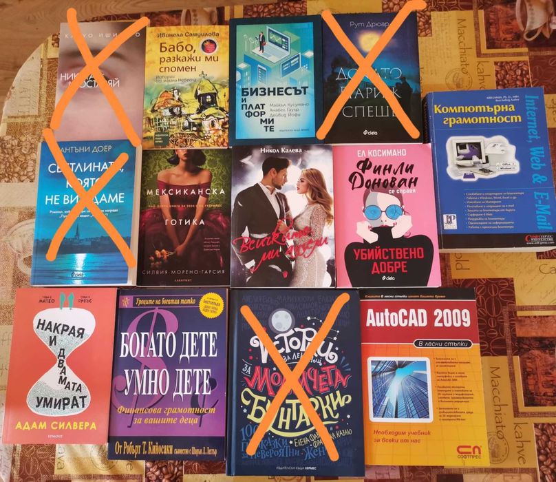 Книги на цена -50%