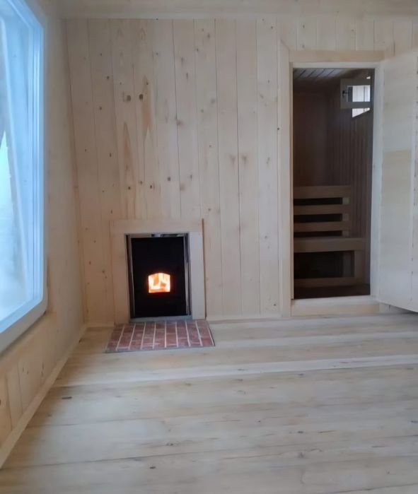 Монтаж обшивка отделка бань, парных, промывочных комнат отдыха