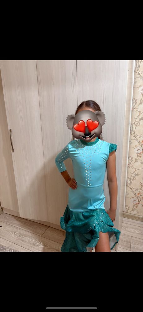 Платье для латинских танцев (12–13 лет): на прокат