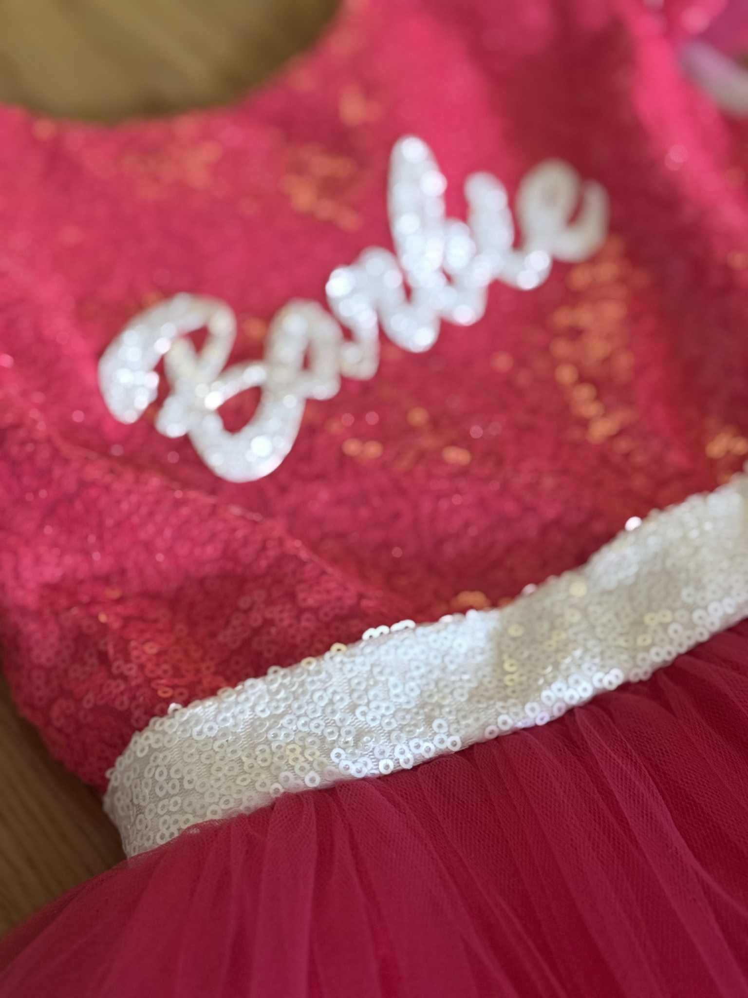 Блестяща Барби Barbie рокля 116 см (6 год.)