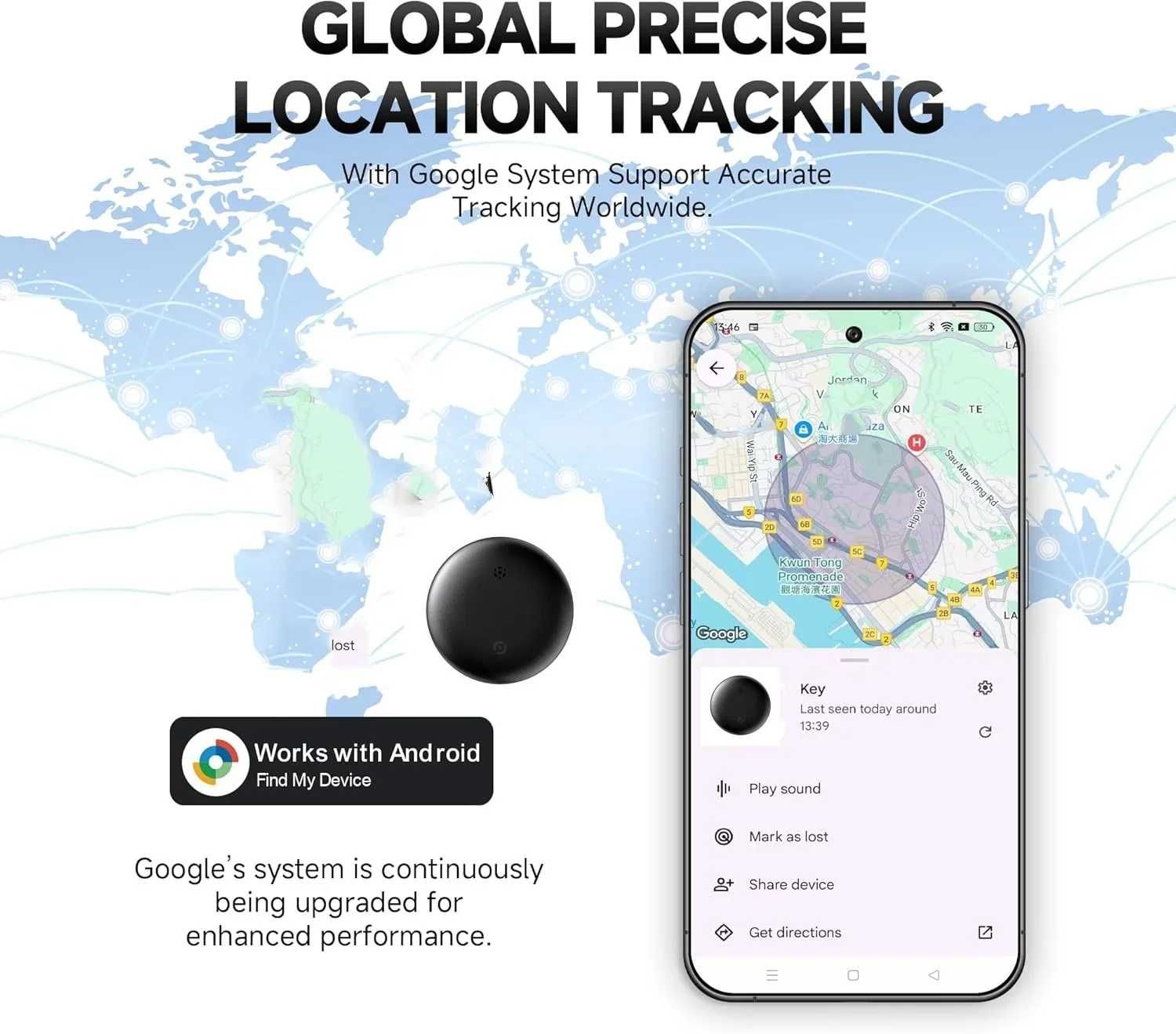 Смарт GPS тракер Air Tag за багаж, ключове, домашни любимци