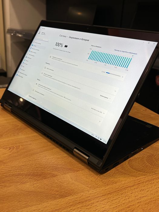 Kато нов! Лаптоп Lenovo X13 Yoga i7/16GB RAM/512GB с 3 м. гар.! ТЪЧ