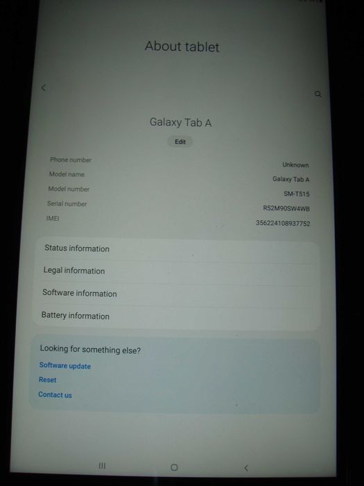 Tableta cu SIM 4G Samsung TAB A (2019) RAM 2Gb ROM 32Gb SM-T515 + husa