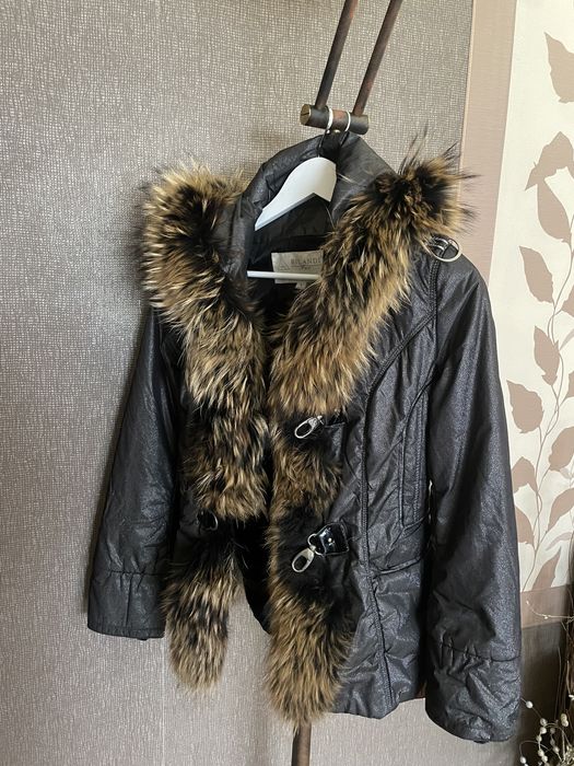 Яке със сваляща гарнитура лисица