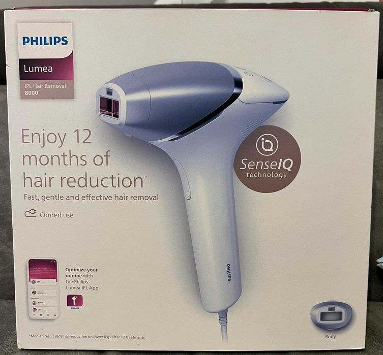 Фотоепилатор Philips LUMEA 8000