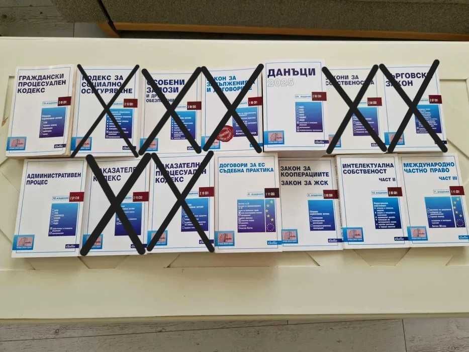 Закони на Сиби - ГПК, АПК, ЗС и др.