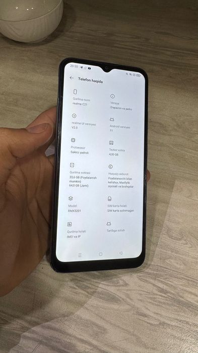 Realme C21 64 gb