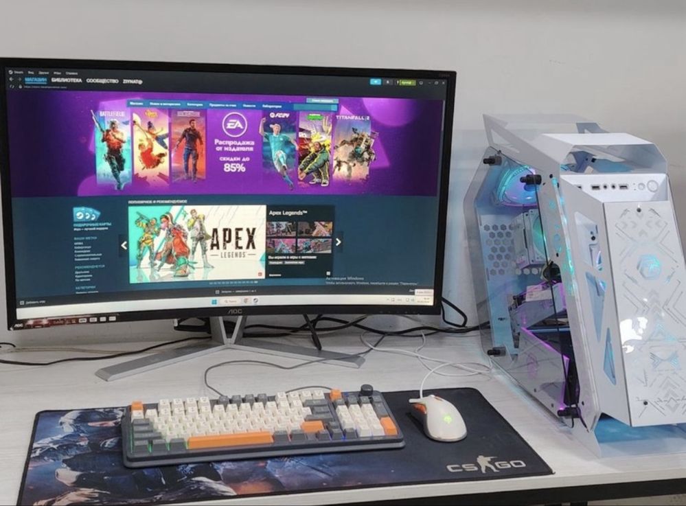 Игровой компьютер CS GO,GTA5,DOTA,PUBG