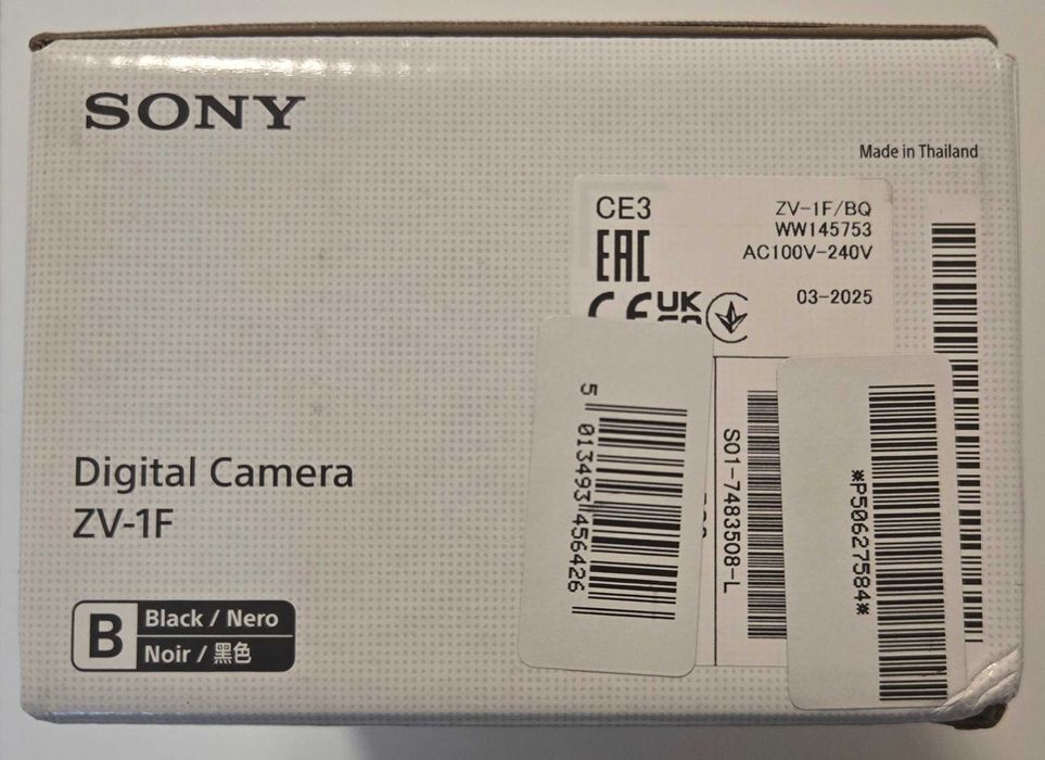 Camera vlogging Sony Digital ZF-1F