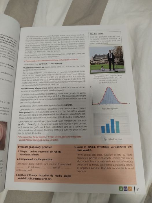 Manual de Biologie – Clasa a VIII-a (Editura CD PRESS)