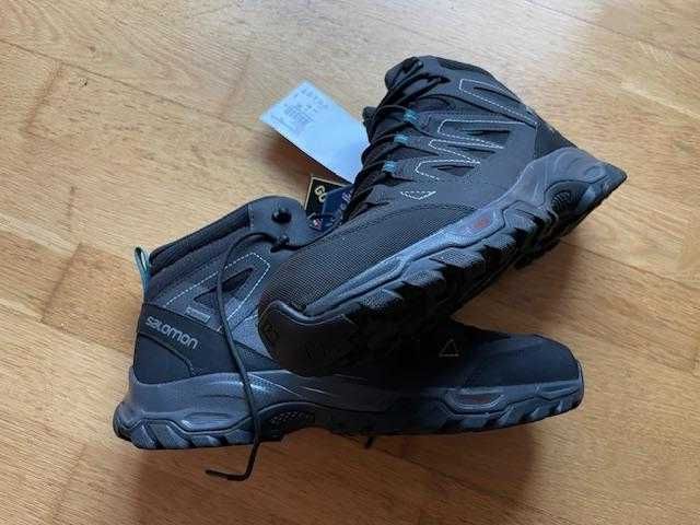 Salomon LYNGEN Mid GTX Ghete Drumetie Barbati 45 - Noi