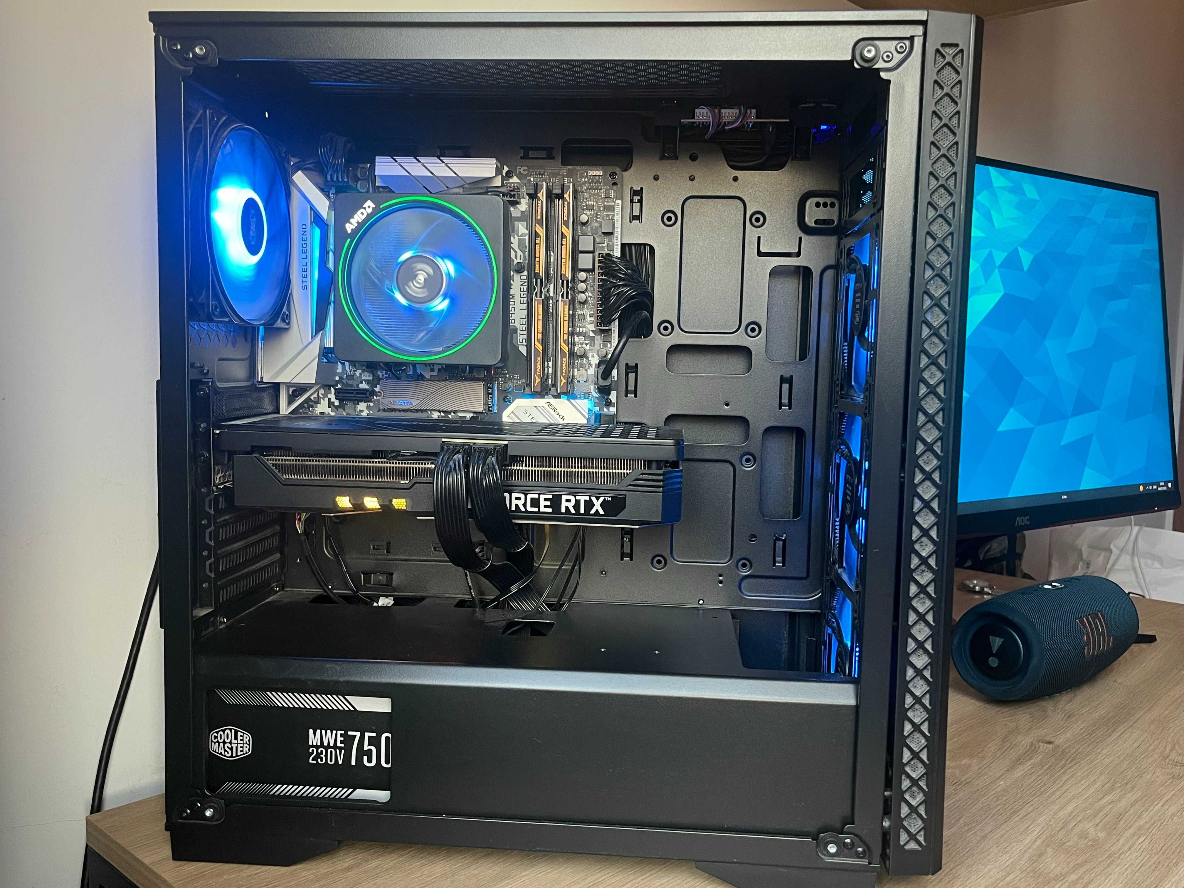 Мощен PC: Ryzen 7 + RTX 3070 + 16GB RAM – Готов за всичко