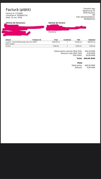 Geanta Lucleon Messenger Sam