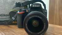 Фотоапарат DSLR Nikon D5600, 24.2 MP, Черен + Обектив AF-P 18-55mm VR