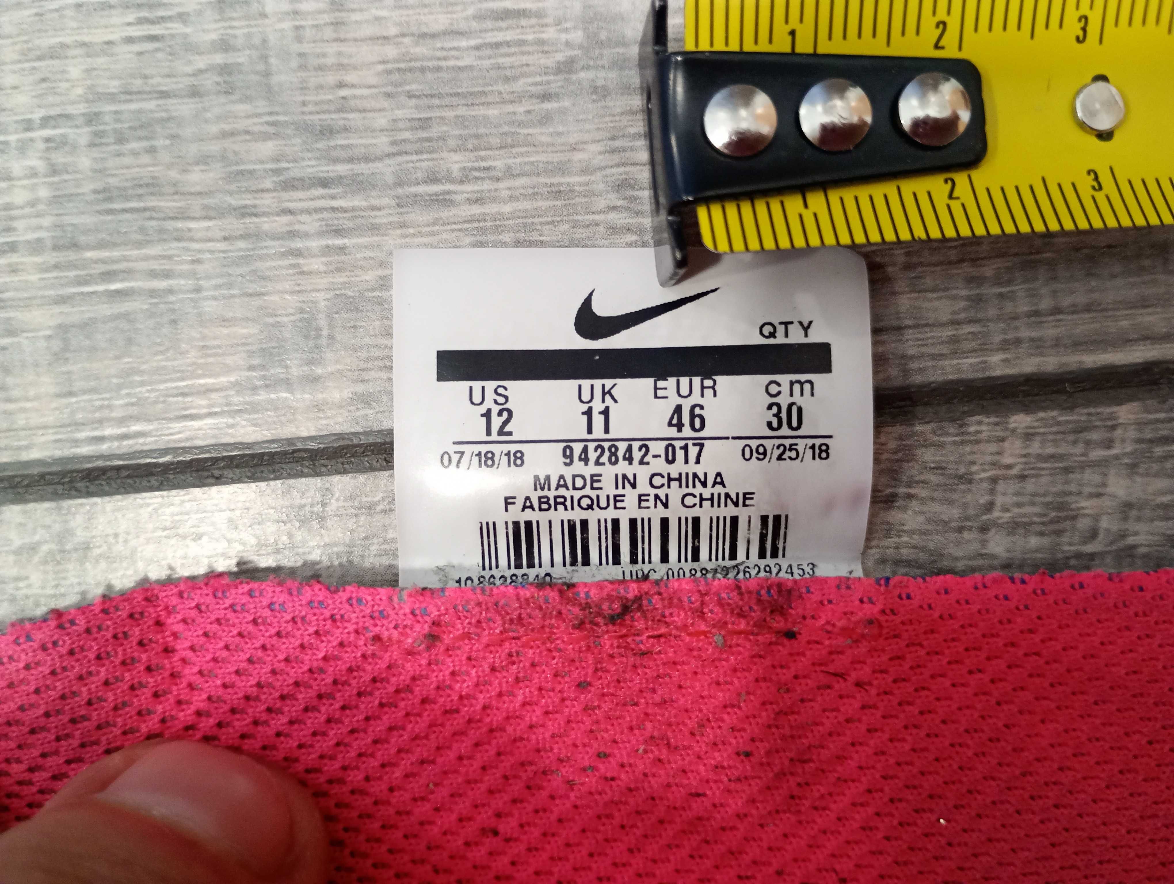 Nike Air Vapormax Flyknit 2 мъжки спортни обувки номер 46 стелка 29см.