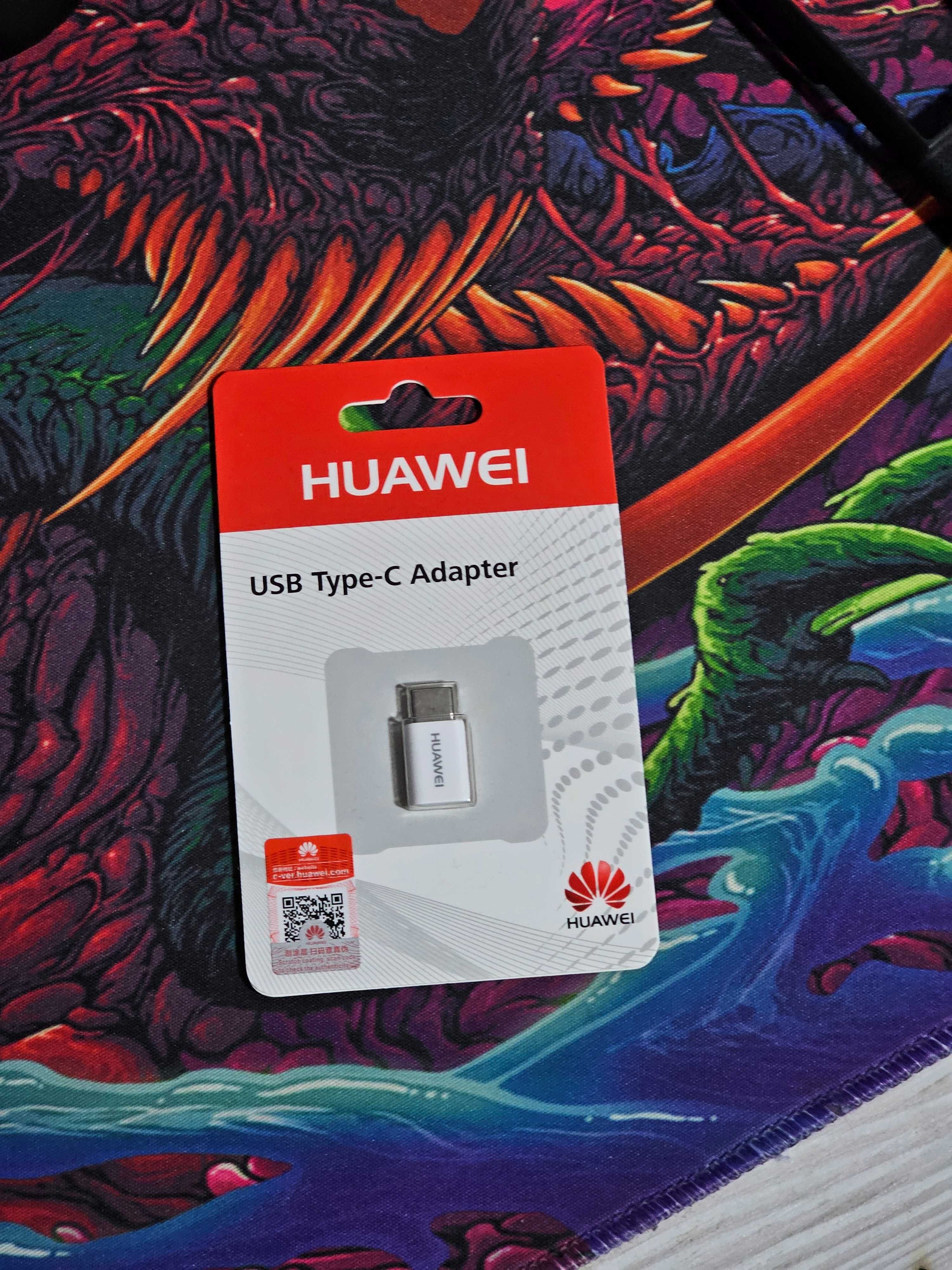 Adaptor Huawei type c la micro USB, nou, original