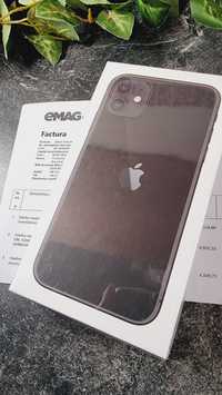 SIGILAT: Apple iPhone 11 128 Black, garantie, neverlocked factura EMAG