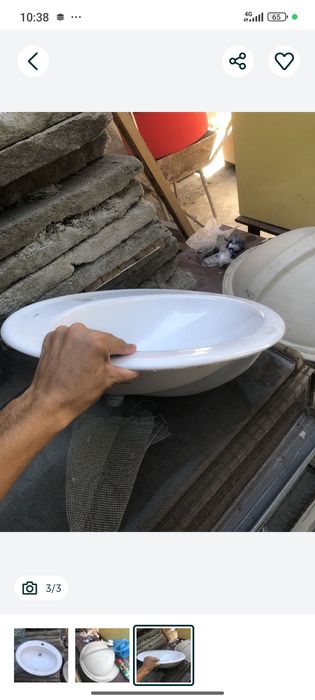 Раковина сотилади.