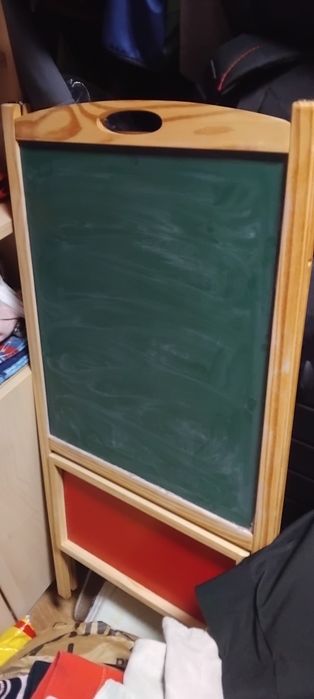 Tabla educativa magnetica cu 2 fete