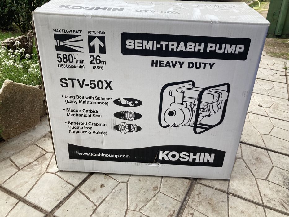 Помпа за вода Koshin Semi trash (траш помпа)