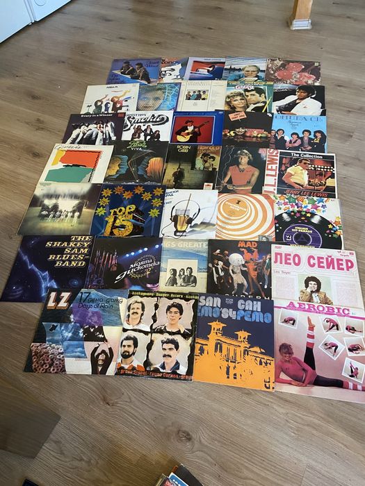 Грамофони плочи.