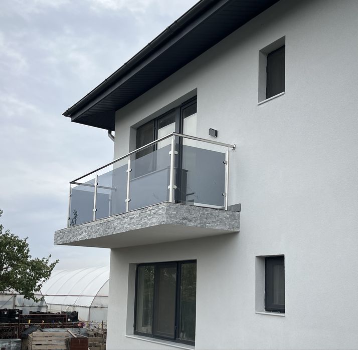 Balustrada sticla Balustrada inox Arges