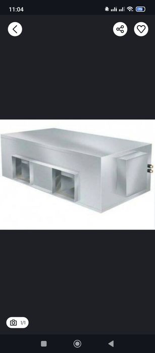 Канальные кондиционеры  AUX