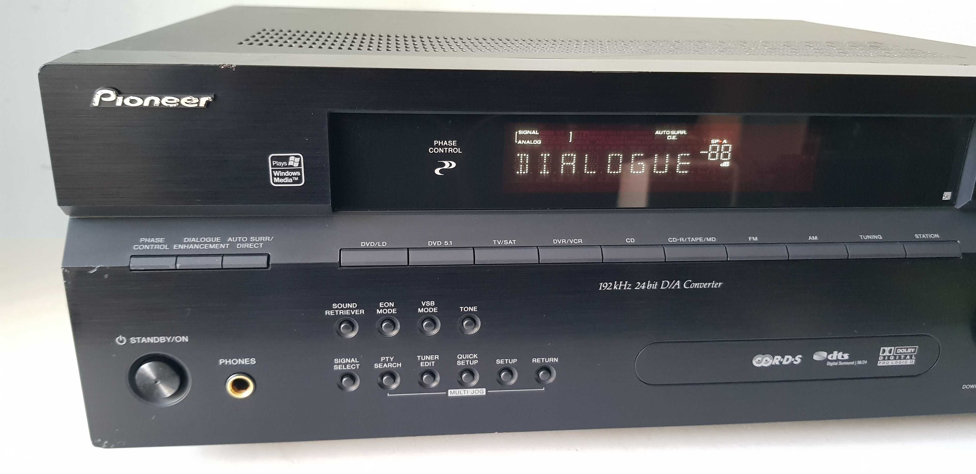 Pioneer VSX 417 amplif 5.1 receiver filme sufragerie casa arta