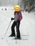 Costum de ski Nevica 10000 mm negru gri roz Recco L UK 12