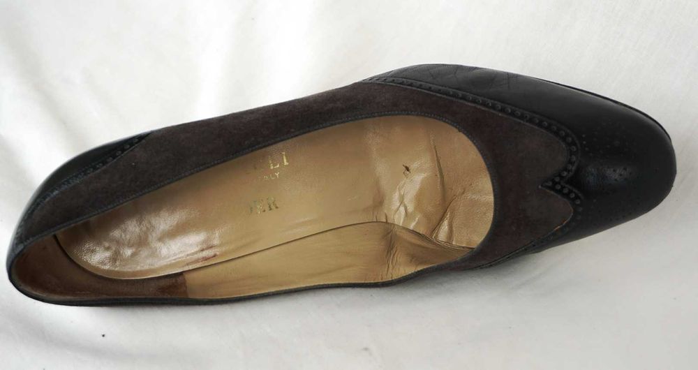 Pantofi dama piele naturala negri masura 39
