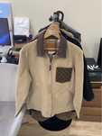 джинсовая куртка LEVIS FULL ZIP Mechanics custom Louis Vuitton /size M