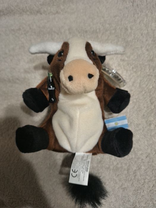 Колекционерска плюшена играчка Coca-Cola  "Vaca the Long Horn Cow"