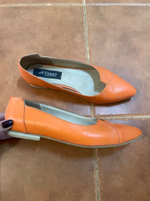 Balerini oranj marimea 37