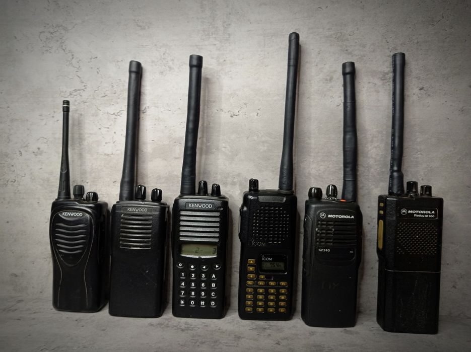 Прошитые Рации kenwood, Motorola, icom