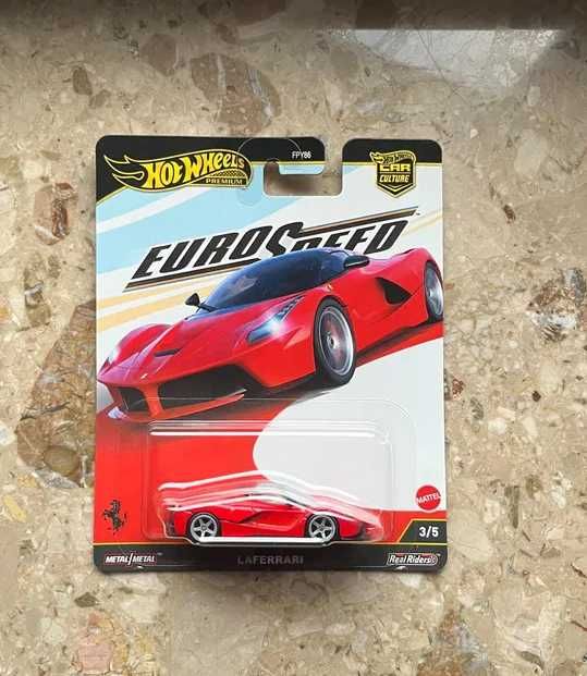 Hot Wheels Premium - Ferrari LaFerrari - JBK55 - Car Culture Eurospeed