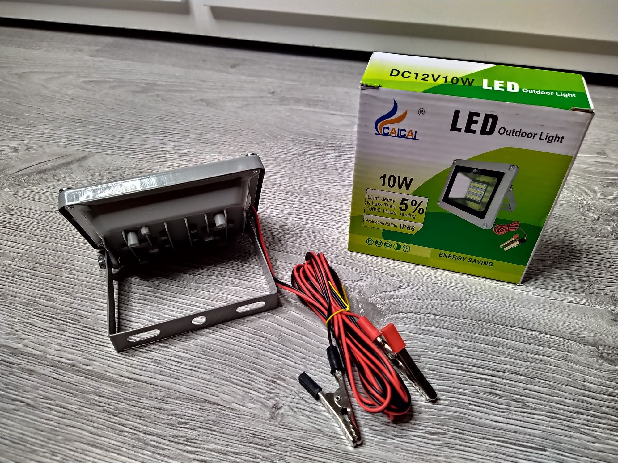 Proiector LED 10W SMD Alimentare 12V pescuit camping NOU!