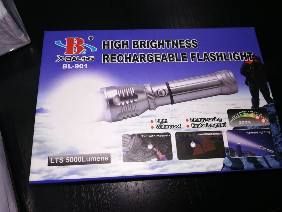 Lanterna Profesionala Led CREE Cu Lupa Si Magnet