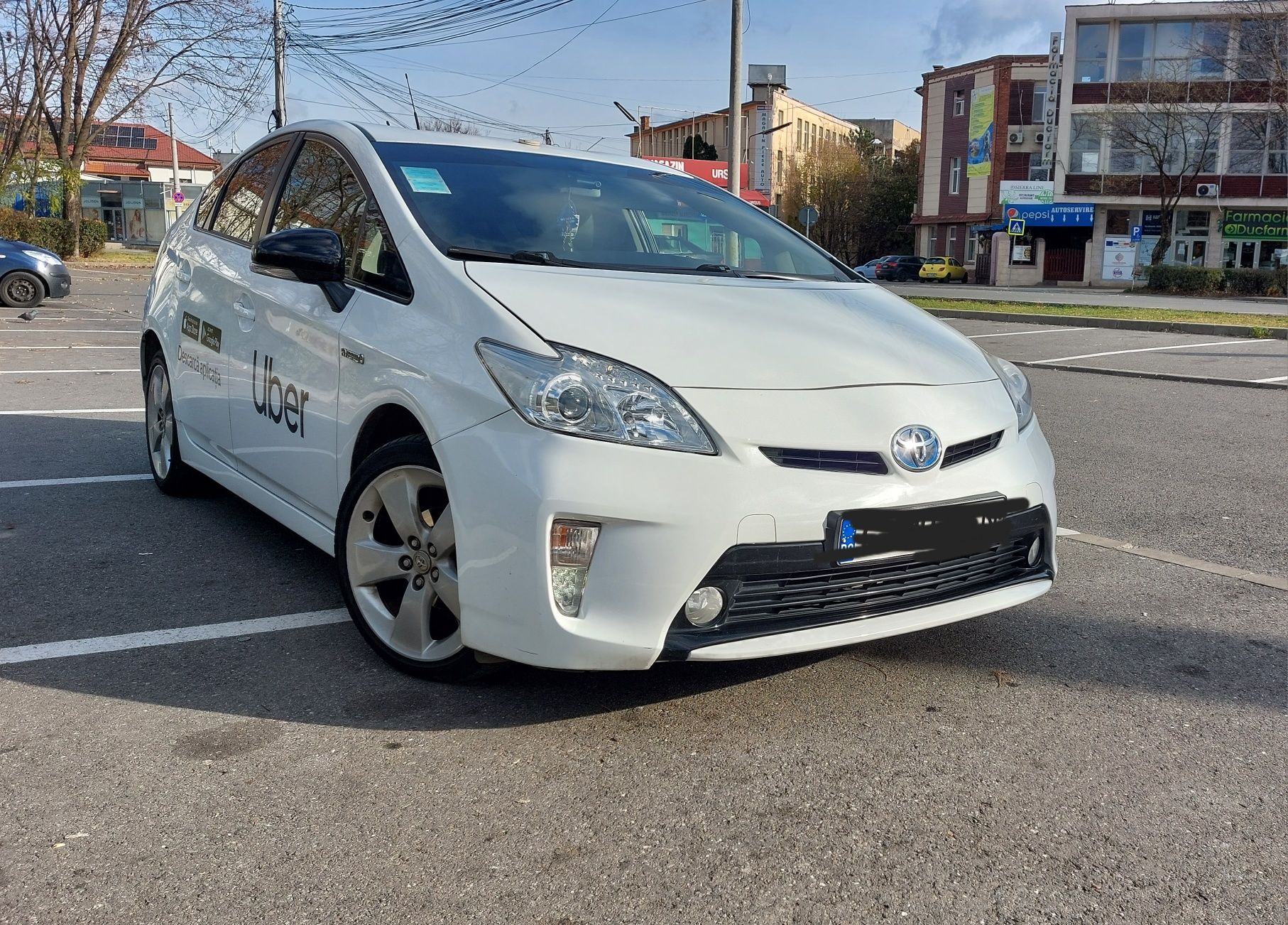 Toyota Prius Hybrid colant Uber