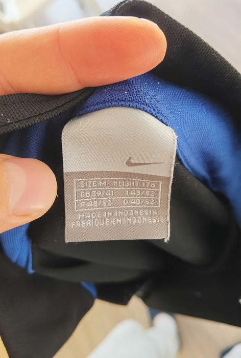 Оригинално Nike Air Total 90 поло – ретро футболен стил от 90-те