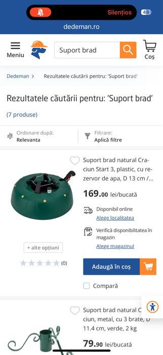 Suport Brad Impecabil